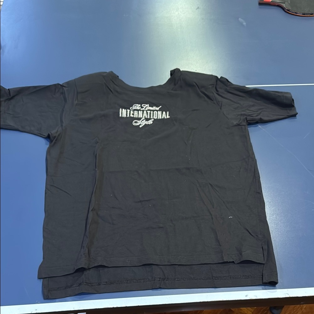 The Limited Black Short Sleeve Tee